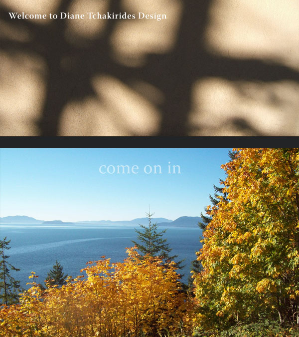 fall welcome page